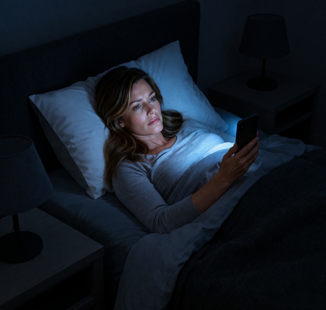 Blaues Licht stört Melatonin-Produktion